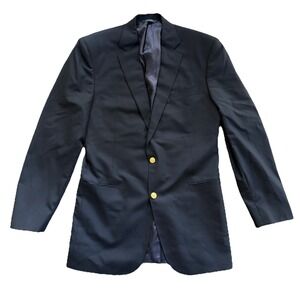 Brooks Brothers Men's 42XL Blazer 1818 Madison Navy Loro Piana Wool Sport Coat